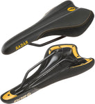 SDG Components Radar Ti-Alloy Saddle 270 x 138mm Unisex 230g Black/Bright Gold