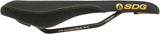 SDG Components Radar Ti-Alloy Saddle 270 x 138mm Unisex 230g Black/Bright Gold