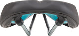 MSW SDL164 Spin Fitness Saddle Steel Black