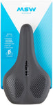 MSW SDL164 Spin Fitness Saddle Steel Black