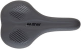 MSW SDL173 Spin Fitness Saddle Steel Black