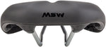 MSW SDL173 Spin Fitness Saddle Steel Black