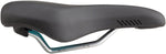 MSW SDL192 Spin Fitness Saddle Steel Black