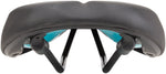 MSW SDL164 Spin Fitness Saddle Chromoly Black