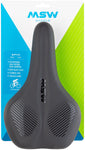 MSW SDL164 Spin Fitness Saddle Chromoly Black