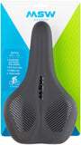 MSW SDL164 Spin Fitness Saddle Chromoly Black