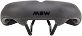 MSW SDL173 Spin Fitness Saddle Chromoly Black