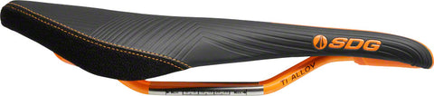 SDG Duster P MTN Saddle Titanium Alloy Black/Orange