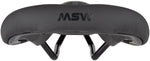 MSW SDL165 Hustle Performance Saddle Chromoly Black