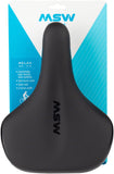 MSW SDL210 Relax Recreation Saddle Steel Black