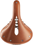 Brooks B17 Carved Saddle - Steel Honey