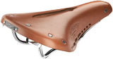 Brooks B17 Carved Saddle - Steel Honey