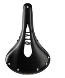 Brooks Flyer Saddle - Steel Carved Black