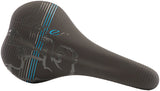 Chromag Juniper Saddle Chromoly Black/Cyan WoMen's