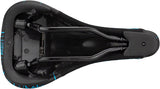 Chromag Overture Saddle Chromoly Black/Cyan