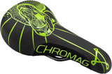 Chromag Overture Saddle Chromoly Black/Tight Green