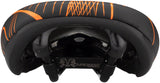 Chromag Overture Saddle Chromoly Black/Tight Orange