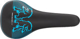 Chromag Trailmaster DT Saddle Chromoly Black/Cyan