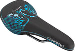 Chromag Trailmaster DT Saddle Chromoly Black/Cyan