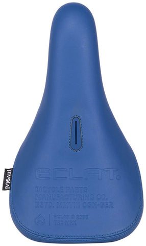 Eclat Bios Pivotal BMX Seat - Mid Pad Blue Leather