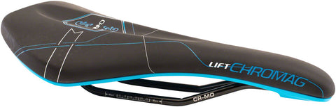 Chromag Lift Saddle 280 x 140mm Unisex 290g Black/Blue