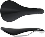 Fabric Scoop Radius Saddle Chromoly Black/White