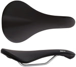 Fabric Scoop Gel Radius Saddle Chromoly Black