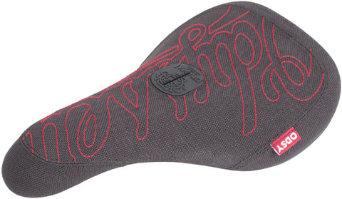 Odyssey Big-Stitch BMX Seat - Pivotal Black/Red Slim