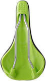 Spank, Oozy 220, Saddle, 265 x 144mm, Unisex, 280g, Black/Green