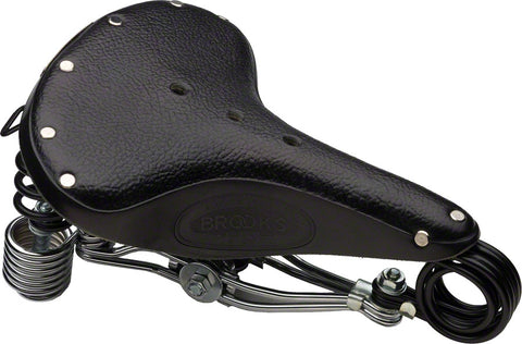 Brooks B135 Saddle Steel Black