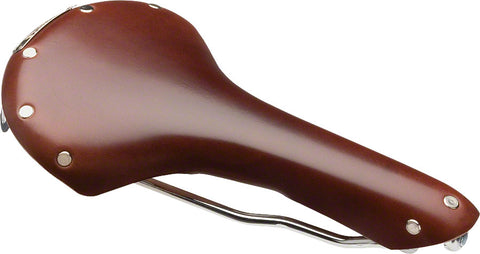 Brooks Swallow Saddle Steel Antique Brown Men's