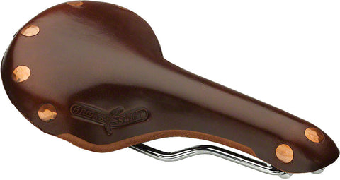 Brooks Swift Saddle Steel Antique Brown Men's