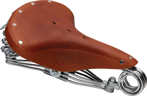 Brooks B33 Saddle Steel Honey