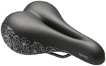 Terry Cite X Gel Saddle Steel Black/Flower WoMen's