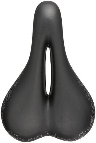 Terry Cite X Gel Saddle Steel Black/Flower WoMen's