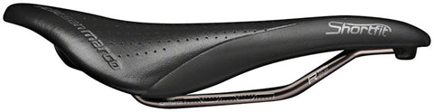 Selle San Marco Shortfit Supercomfort Open-Fit Racing Saddle - Manganese Black