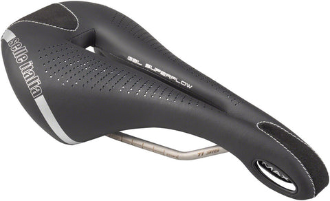 Selle Italia Max Flite Gel Superflow Saddle Titanium Black