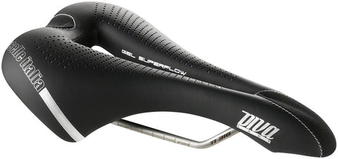 Selle Italia Diva Gel Superflow Saddle Titanium Black WoMen's S3