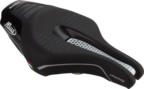 Selle Italia Iron Flow Saddle Titanium Black Men's