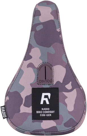 Radio Team BMX Seat Pivotal Fat Urban Camo