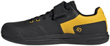 Five Ten Hellcat Pro Clipless Shoe  -  Men's Core Black / Hazy Yellow / Red 7