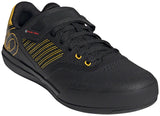 Five Ten Hellcat Pro Clipless Shoe  -  Men's Core Black / Hazy Yellow / Red 7.5