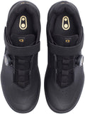 Crank Brothers Stamp BOA Men's Flat Shoe - Black/Gold/Black Size 12.5