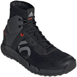 Five Ten Trailcross Mid Pro Flat Shoe - Men's Core Black / Grey Two / Solar Red 8