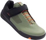 Crank Brothers Stamp SpeedLace Men's Flat Shoe - Green/Orange/Black Size 10