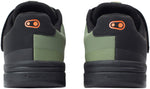 Crank Brothers Stamp SpeedLace Men's Flat Shoe - Green/Orange/Black Size 9