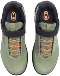 Crank Brothers Stamp SpeedLace Men's Flat Shoe - Green/Orange/Black Size 6