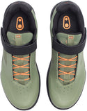 Crank Brothers Stamp SpeedLace Men's Flat Shoe - Green/Orange/Black Size 14