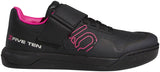 Five Ten Hellcat Pro WoMen's Clipless Shoe Black/Shock PInk/GRAY One 7.5