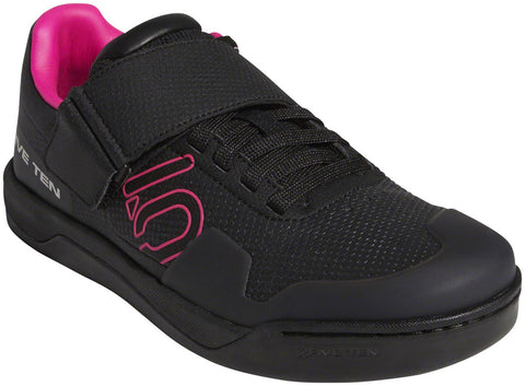 Five Ten Hellcat Pro WoMen's Clipless Shoe Black/Shock PInk/GRAY One 6